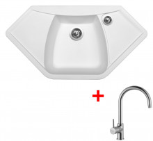 Sinks NAIKY 980 Milk + Vitalia 